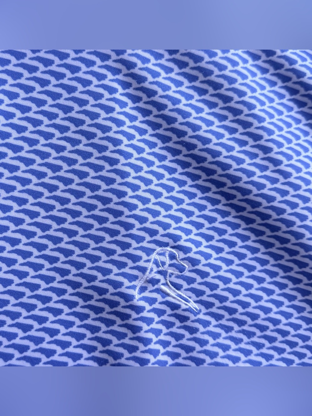 Rhoback Golf Polo Shirt XL  All Over Print Stretch - Picture 3 of 7